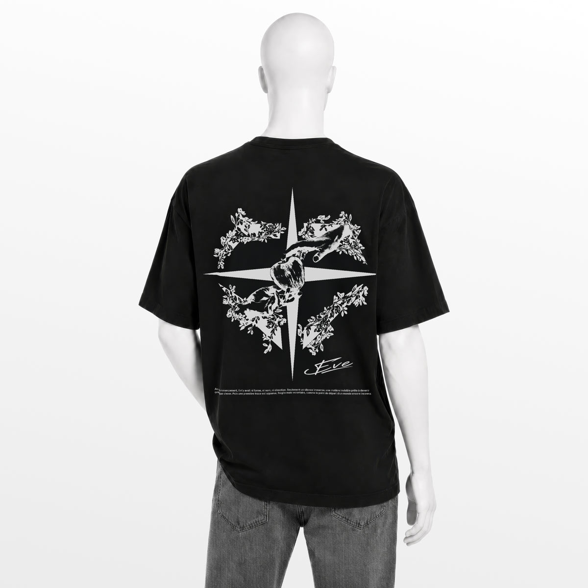 T-SHIRT 01 - EVE Noir