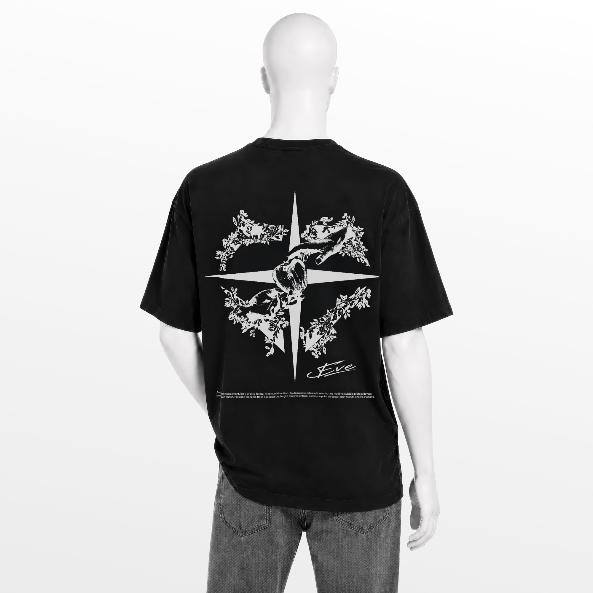 T-SHIRT 01 - EVE Noir