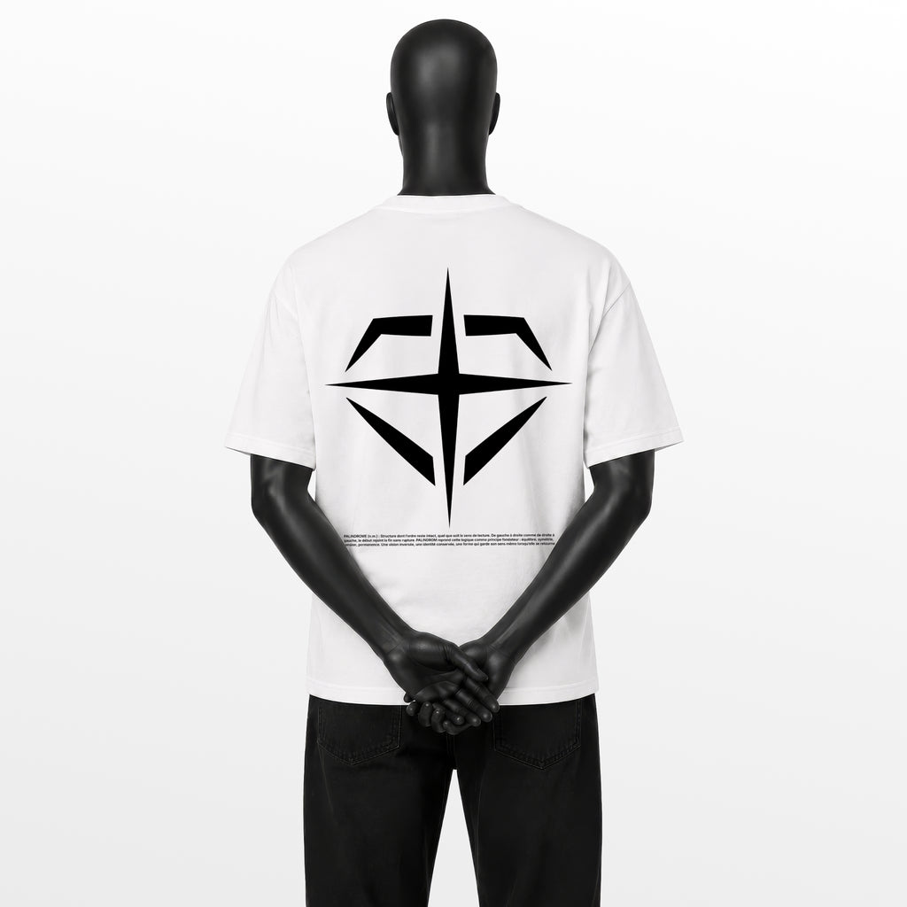 T-SHIRT 00 — FOUNDATION Blanc