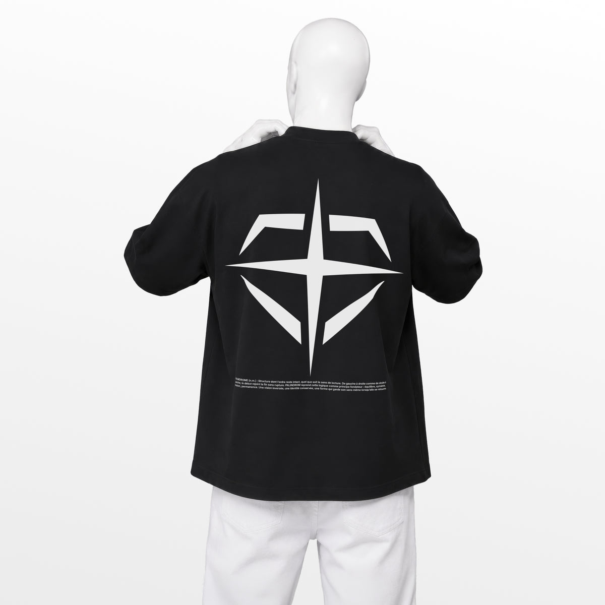 T-SHIRT 00 — FOUNDATION Noir